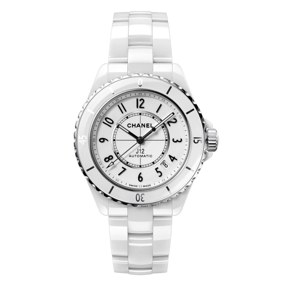 Chanel J12 WATCH CALIBER 12.1, 38 MM White
